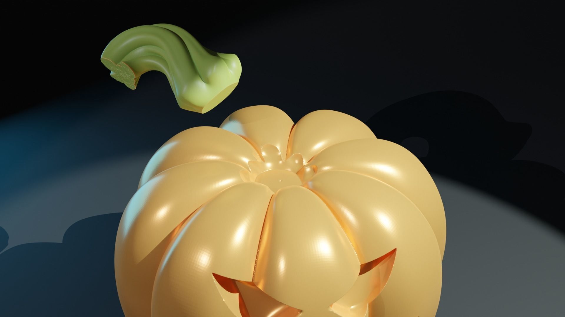 Halloween Pumpkin 3D print model_9