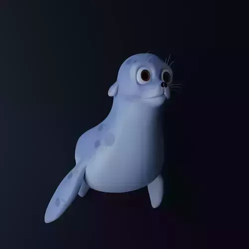 Phoque Free 3D model
