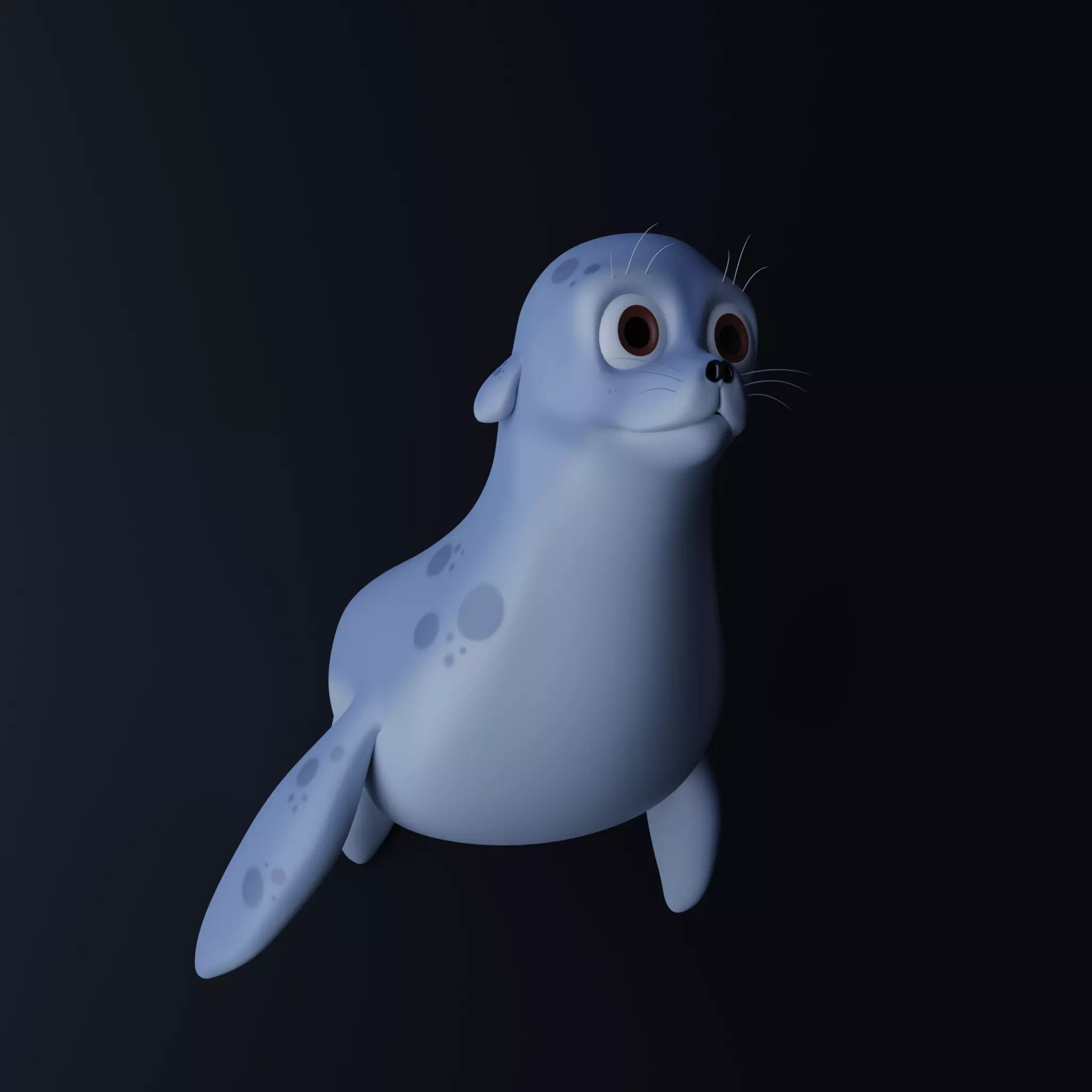 Phoque Free 3D model