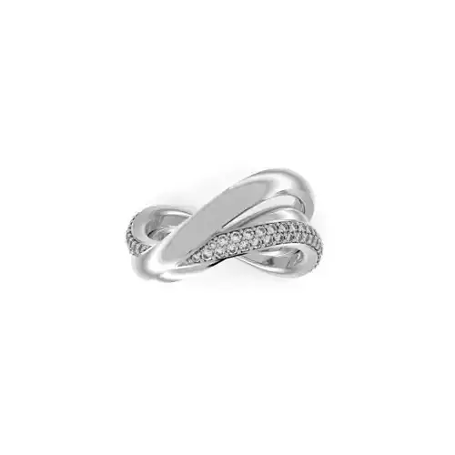 3 rings wedding ring - Jewelry 3D - AN-615