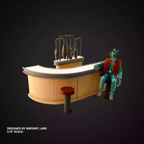 Mos Eisley Cantina Bar 3D print model