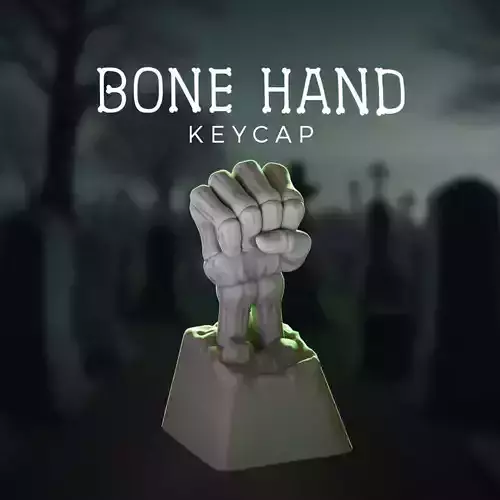 BONE HAND - KEYCAP TO PRINT