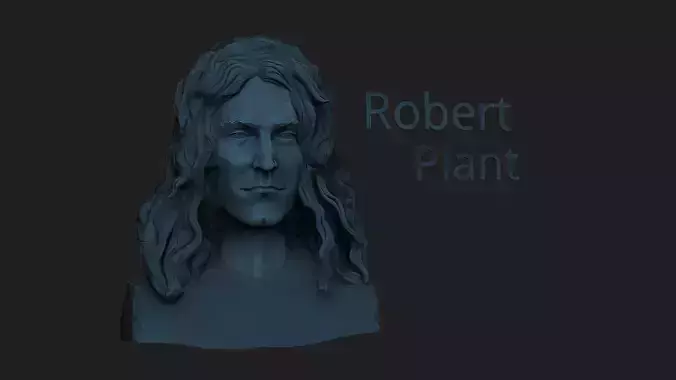 Robert Plant 3D print model