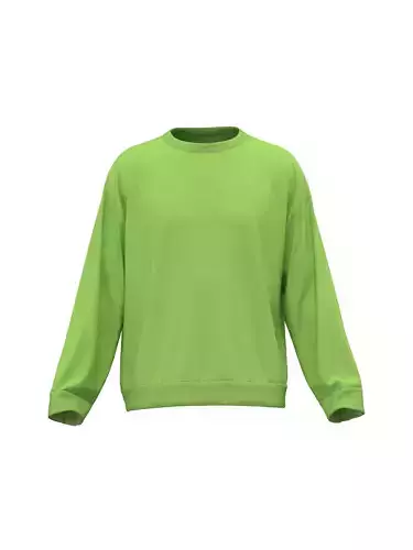 Male oversized long sleeve