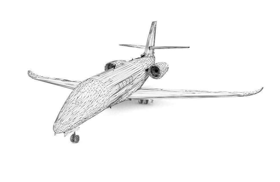 Cessna Citation Latitude 2 - 4K 3D model_11