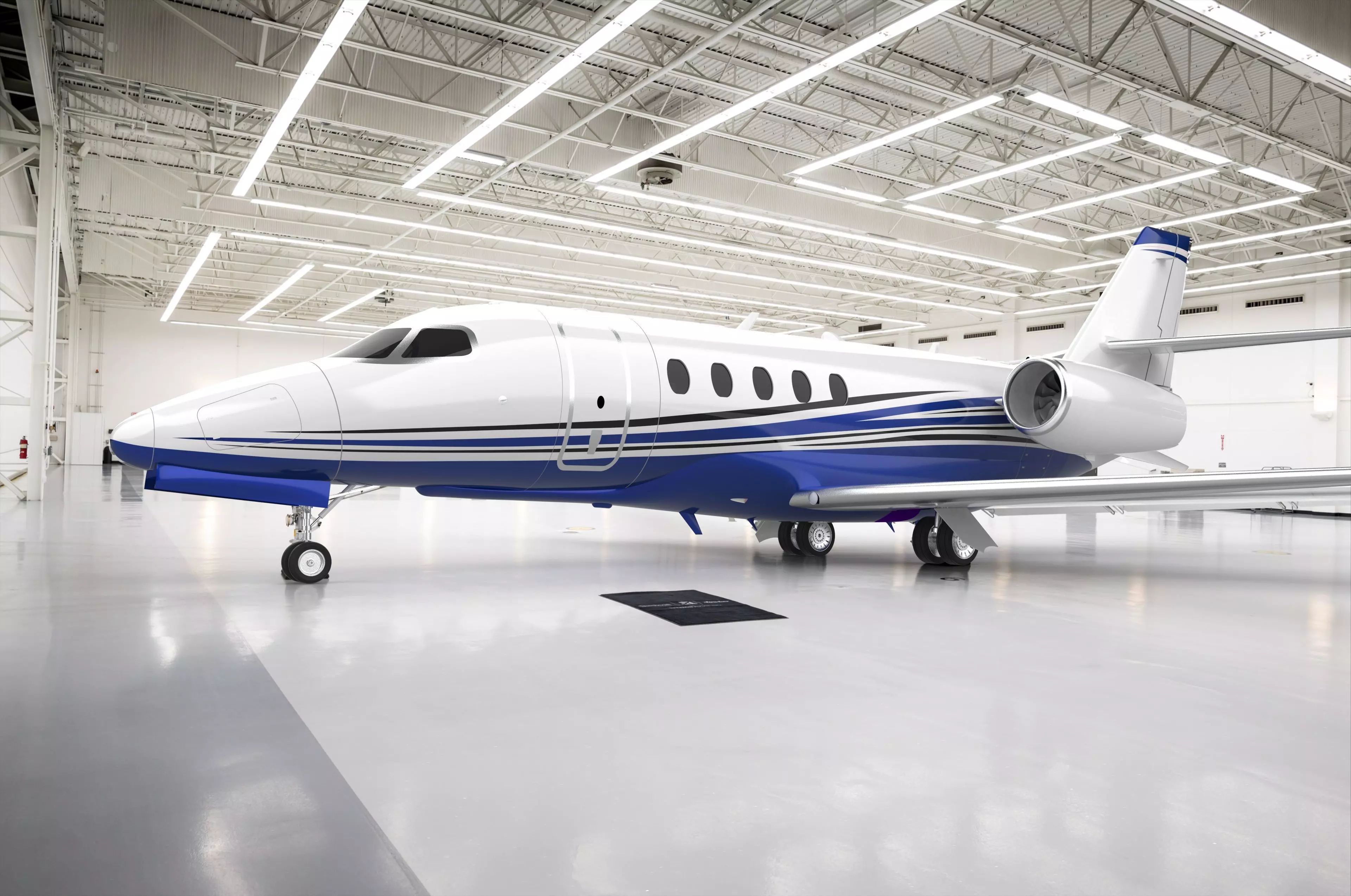 Cessna Citation Latitude 2 - 4K 3D model_0