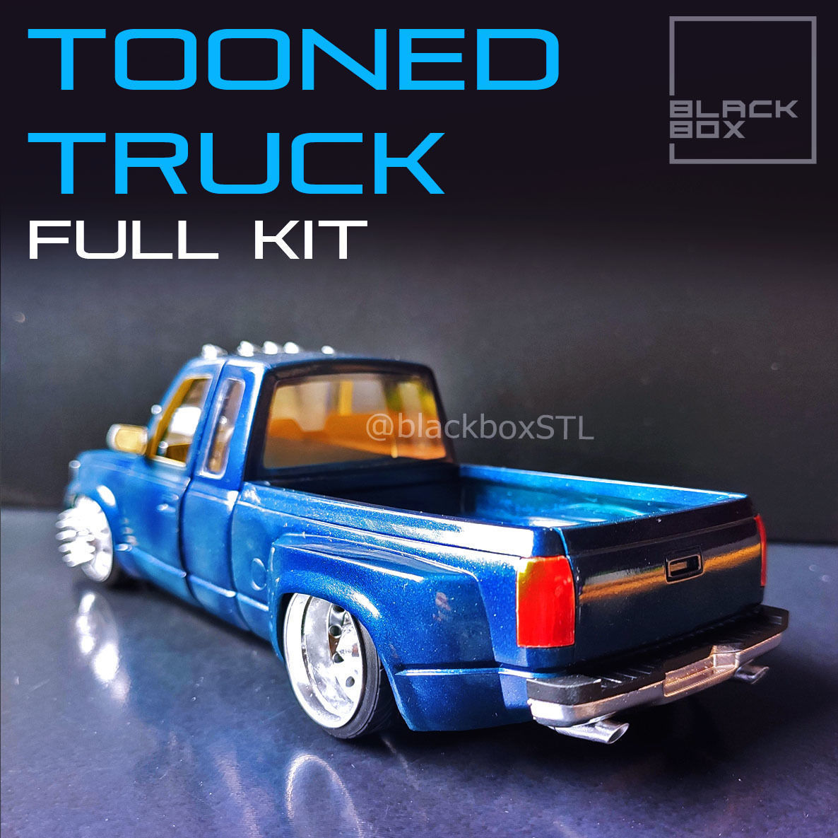 TOONED TRUCK FULL MODELKIT 3D print model_2