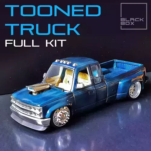 TOONED TRUCK FULL MODELKIT 3D print model