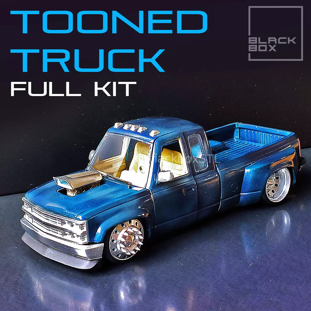 TOONED TRUCK FULL MODELKIT 3D print model_0