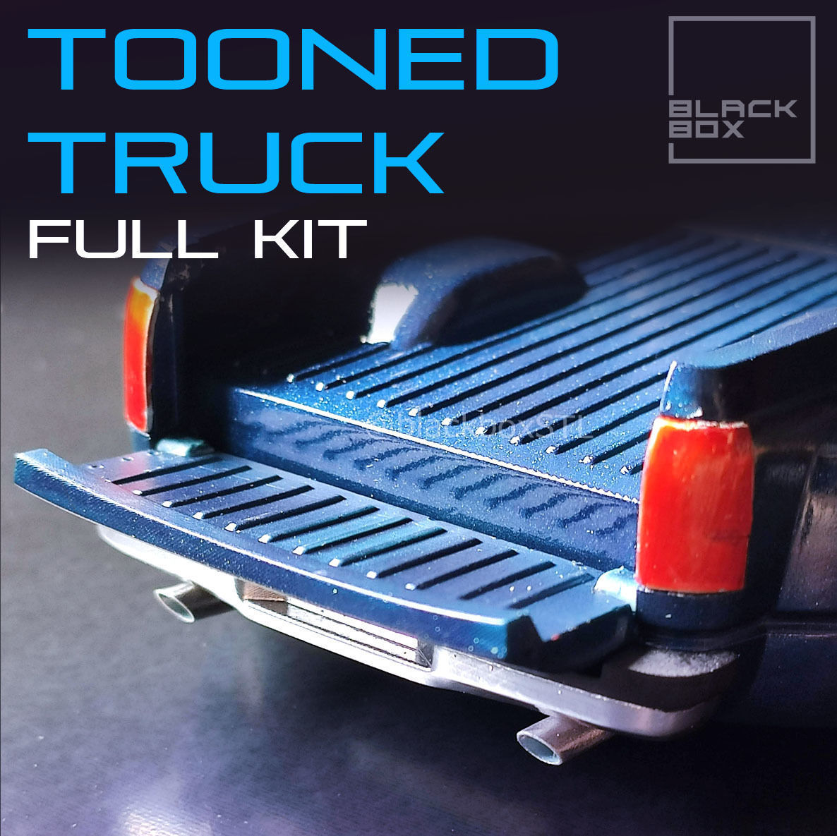 TOONED TRUCK FULL MODELKIT 3D print model_3
