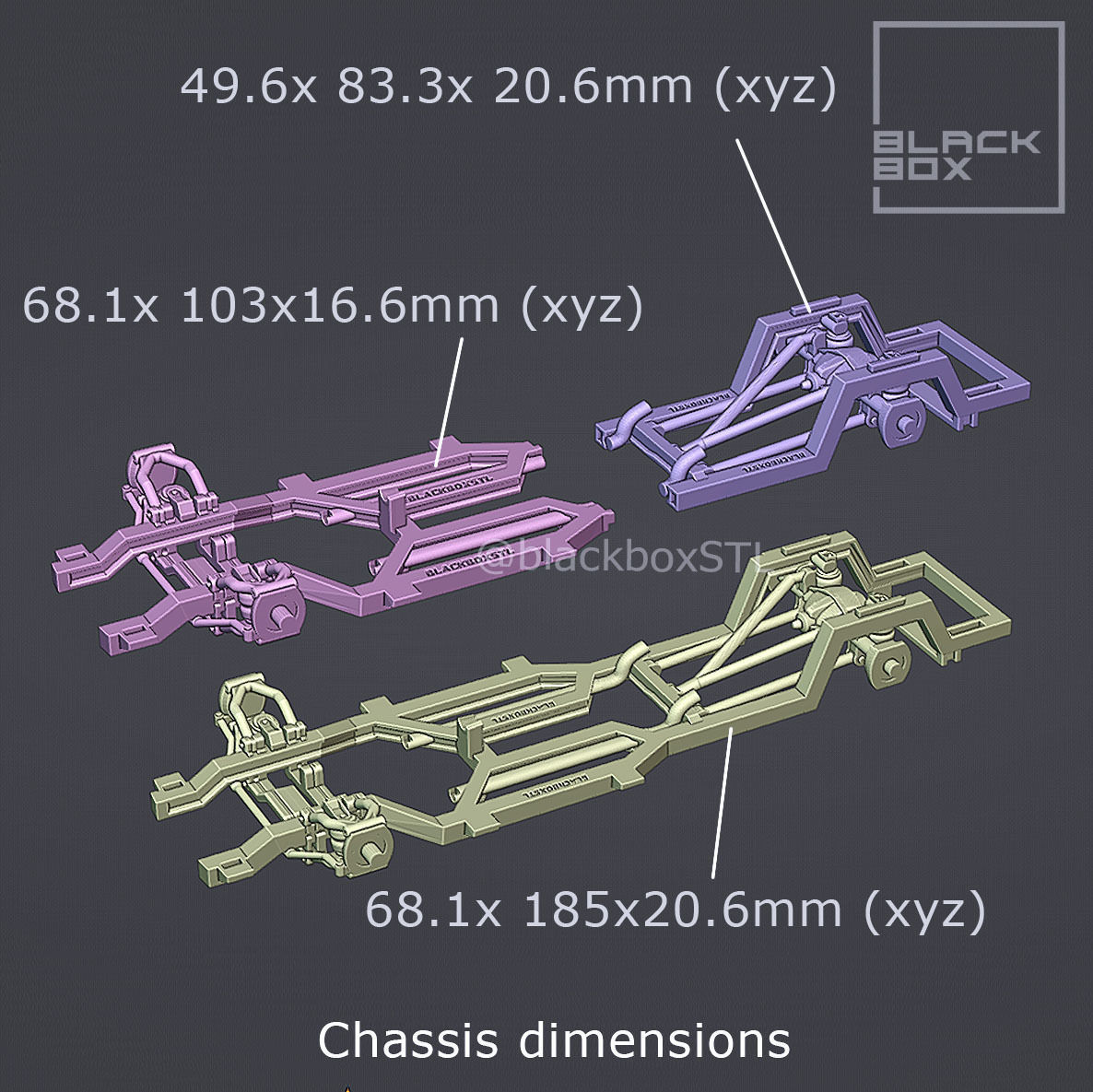 TOONED TRUCK FULL MODELKIT 3D print model_6