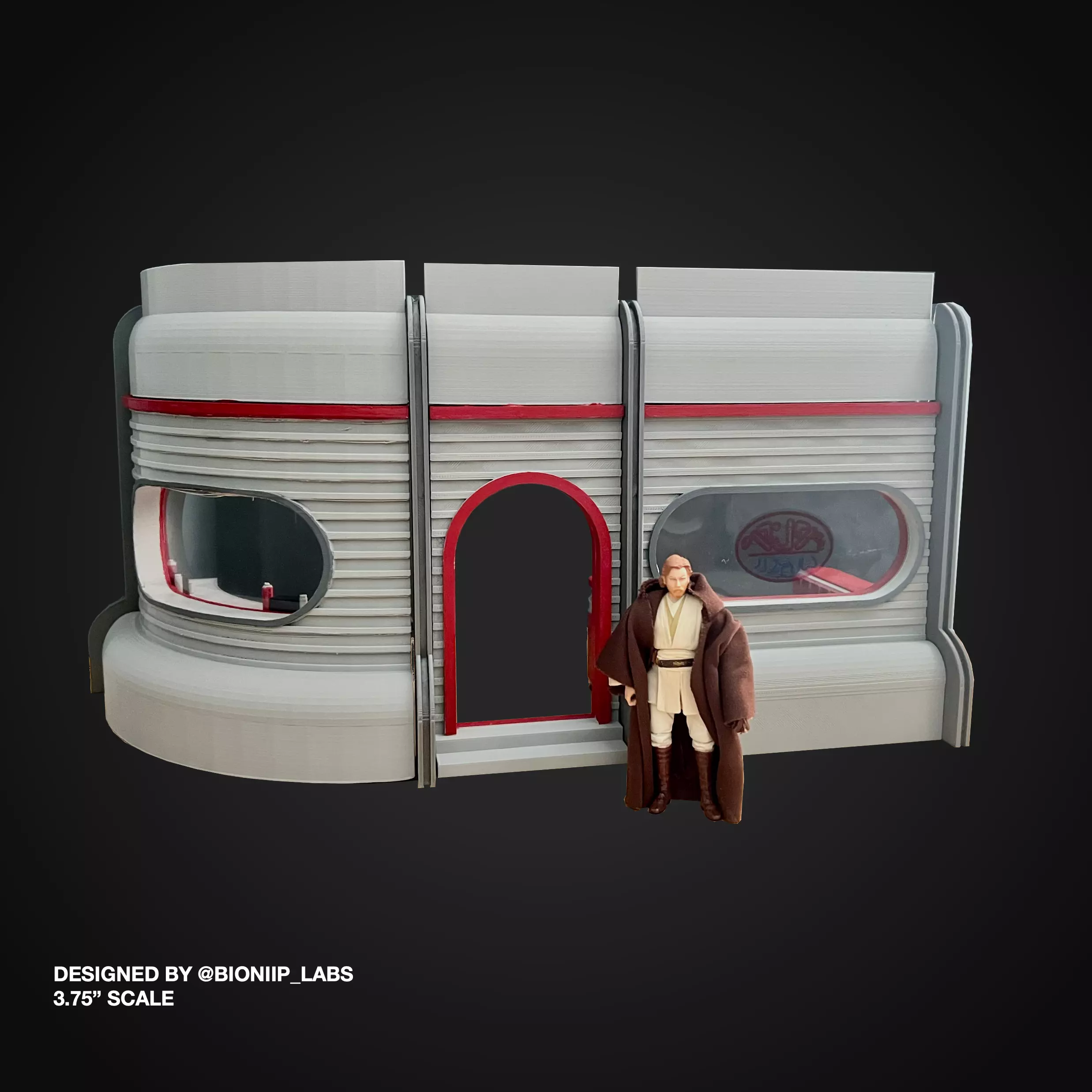 Dexters Diner Diorama 3D print model_0