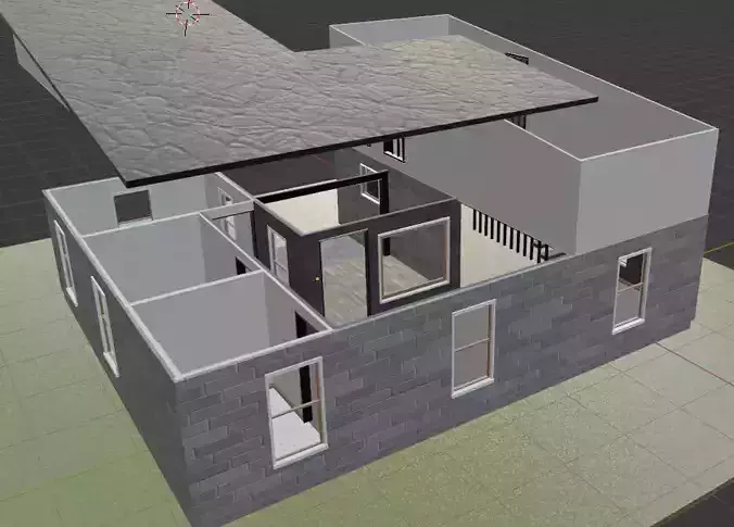 Tiny home - Half N Half Connected Real Time Scale 