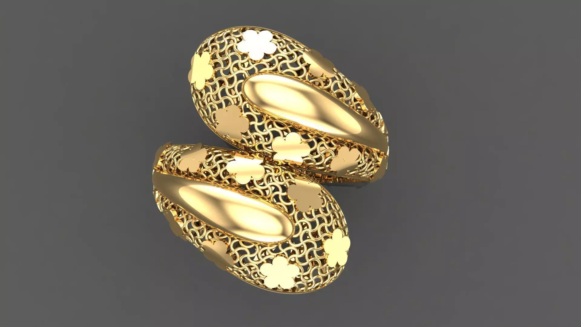 Women diamond ring 3dm stl render 3D Model Collection 3D print model_0