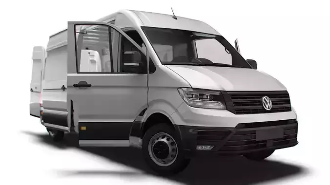 VW Crafter Panel Van L3H2 HQ Interior 2023