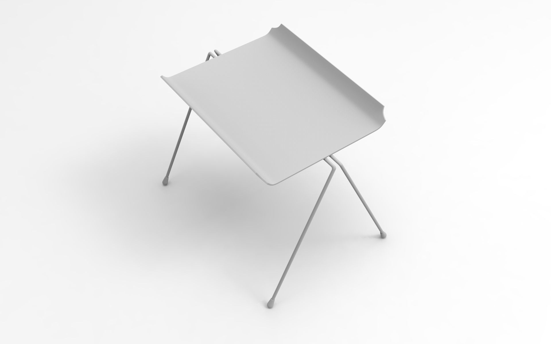 Hasfo Side Table Low-poly 3D model_8