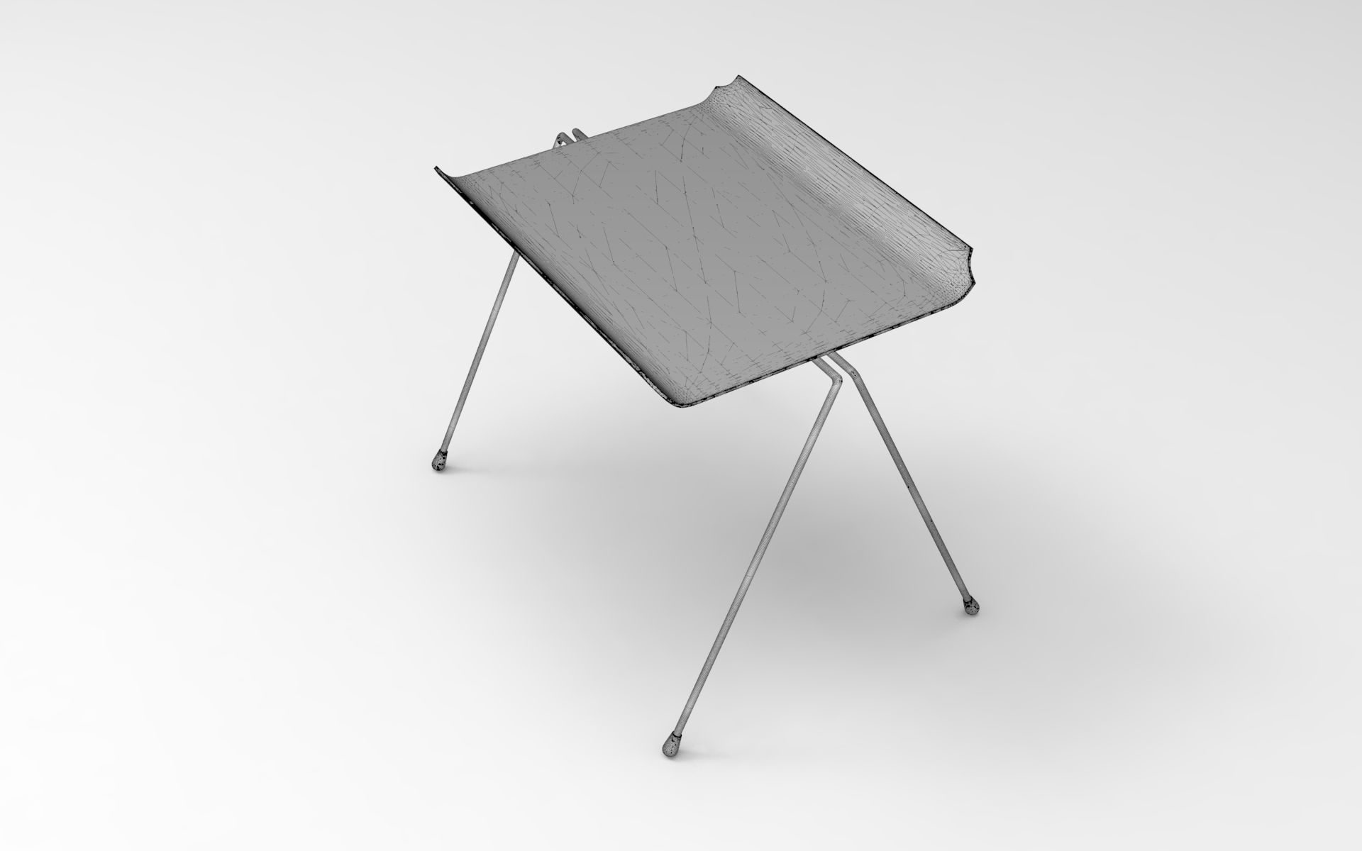Hasfo Side Table Low-poly 3D model_5