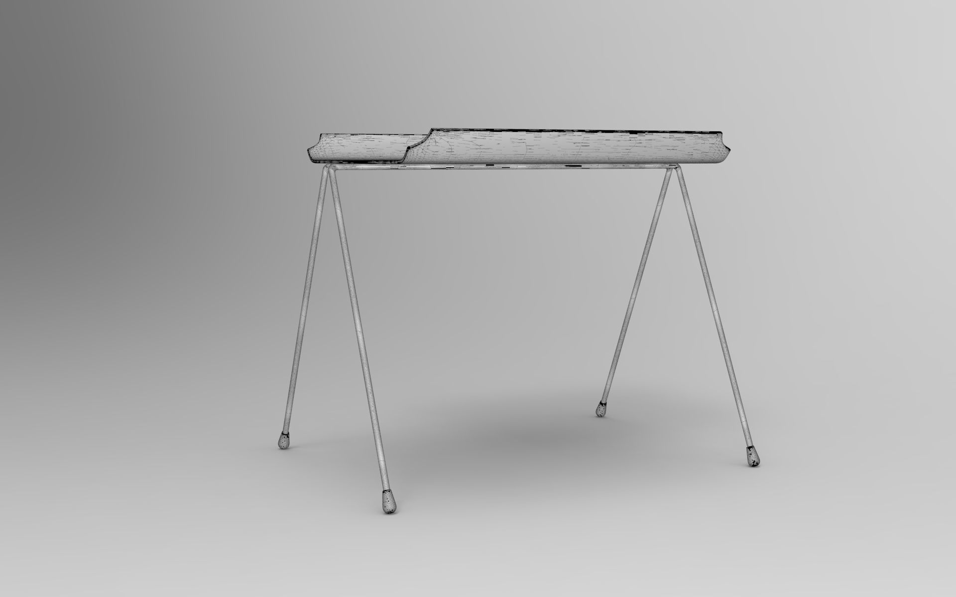 Hasfo Side Table Low-poly 3D model_6