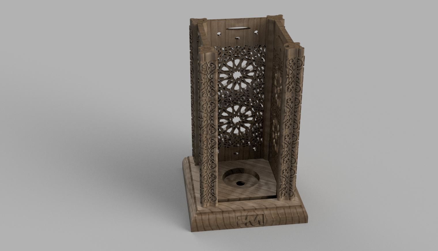 HM Lantern Candle New 2023 3D print model_7