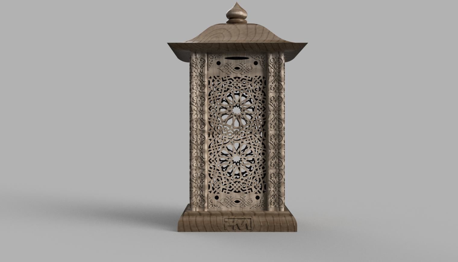 HM Lantern Candle New 2023 3D print model_6