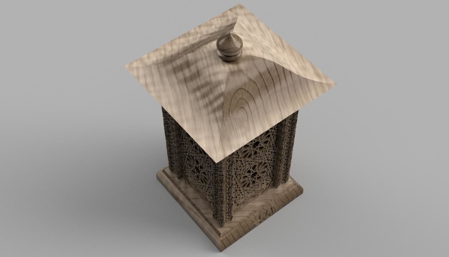 HM Lantern Candle New 2023 3D print model_5