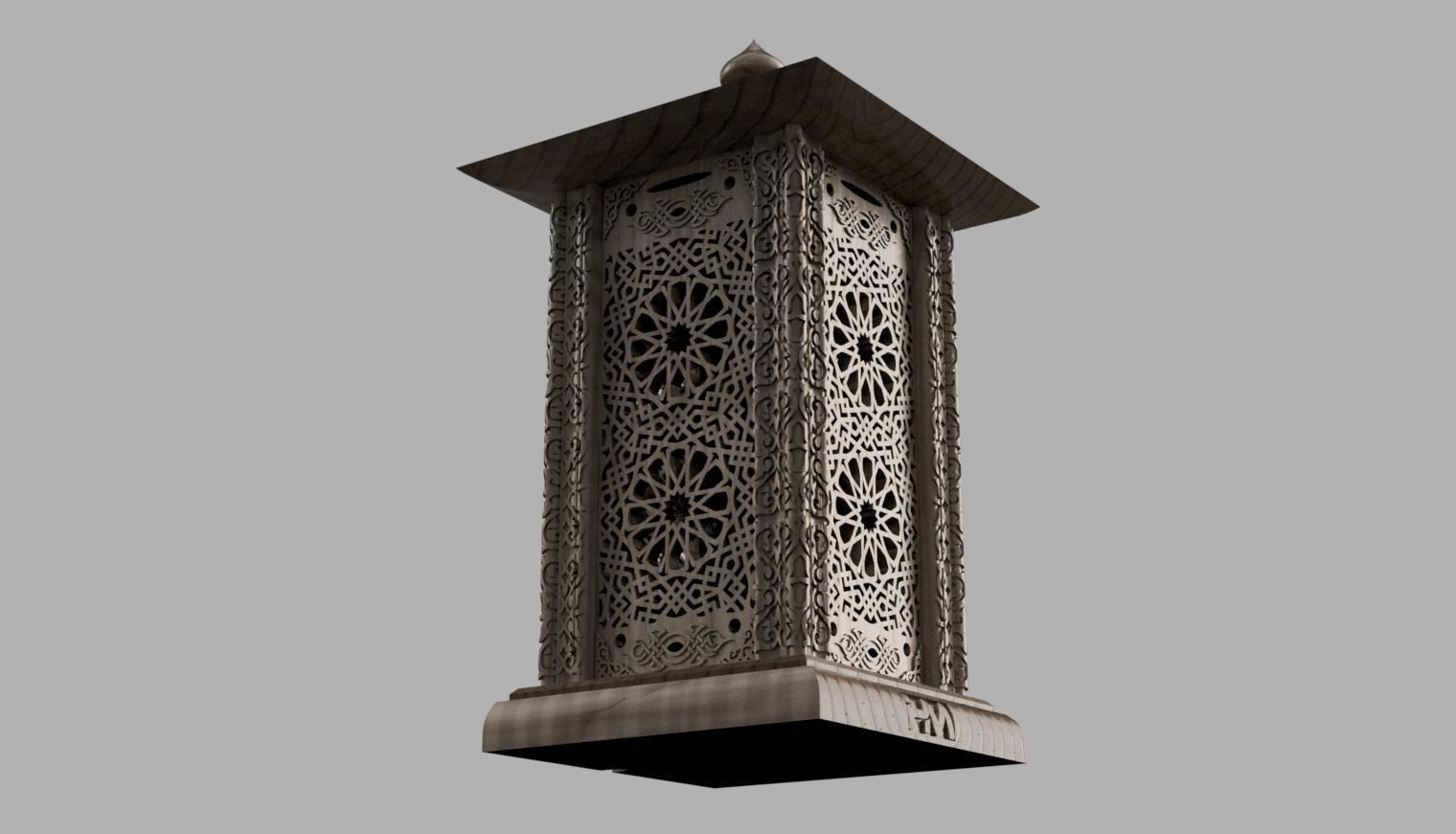 HM Lantern Candle New 2023 3D print model_4