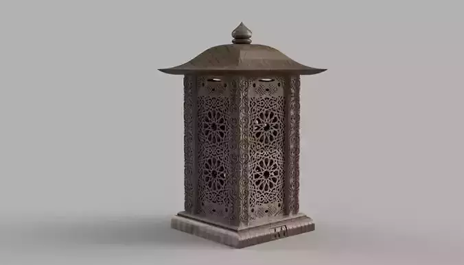 HM Lantern Candle New 2023 3D print model