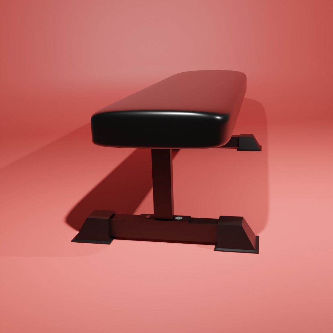 GYM BENCH 3D model_1