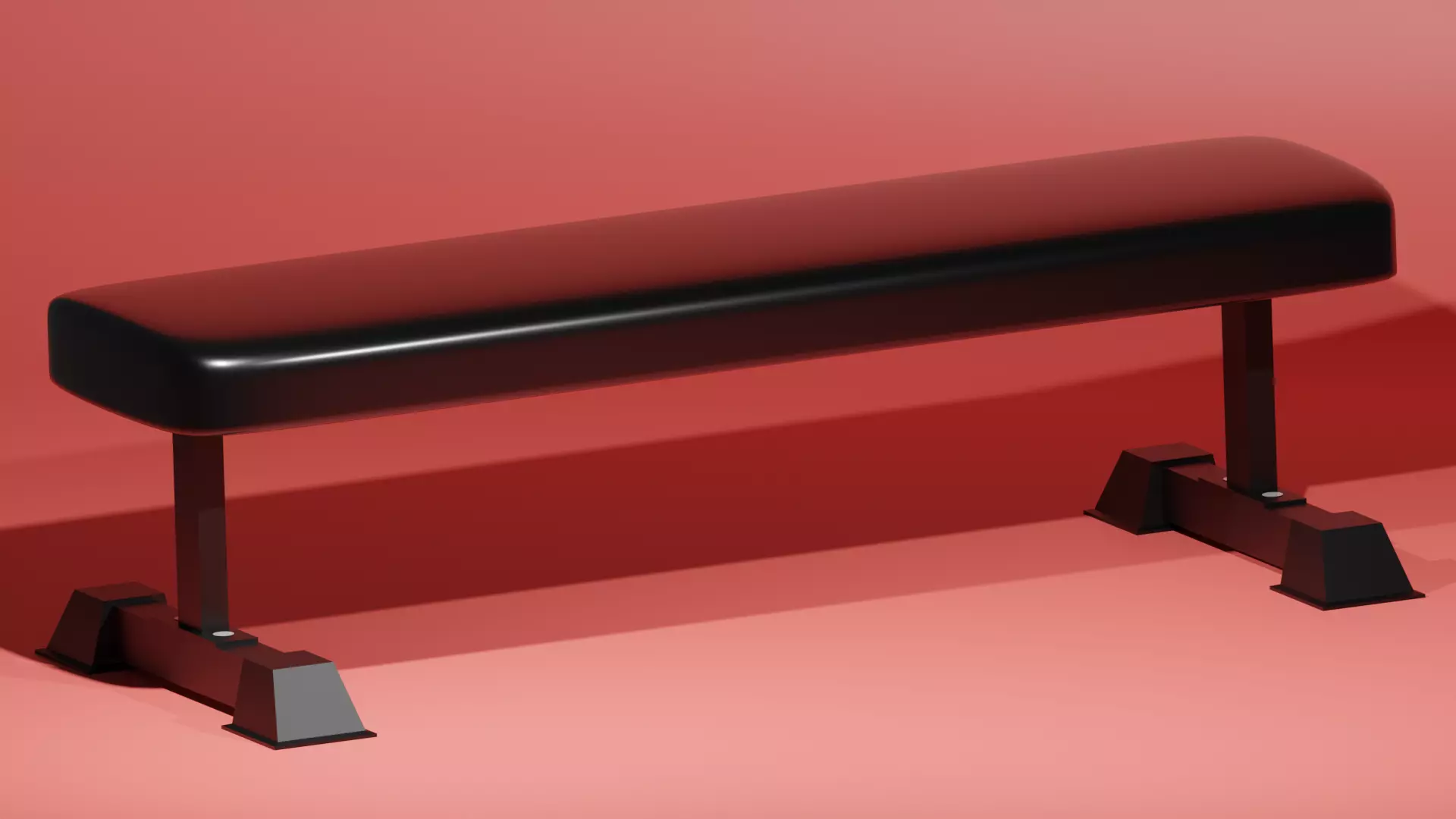 GYM BENCH 3D model_0