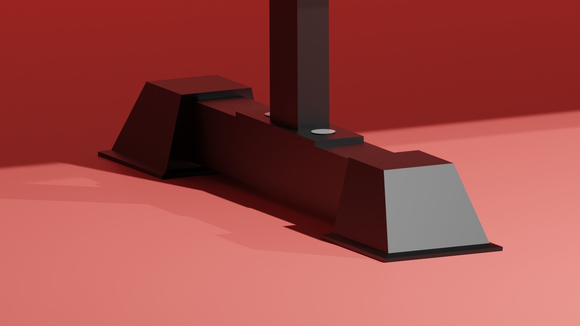 GYM BENCH 3D model_3