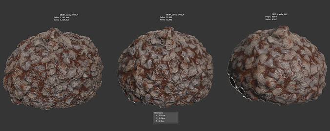 Candy 3D model 6