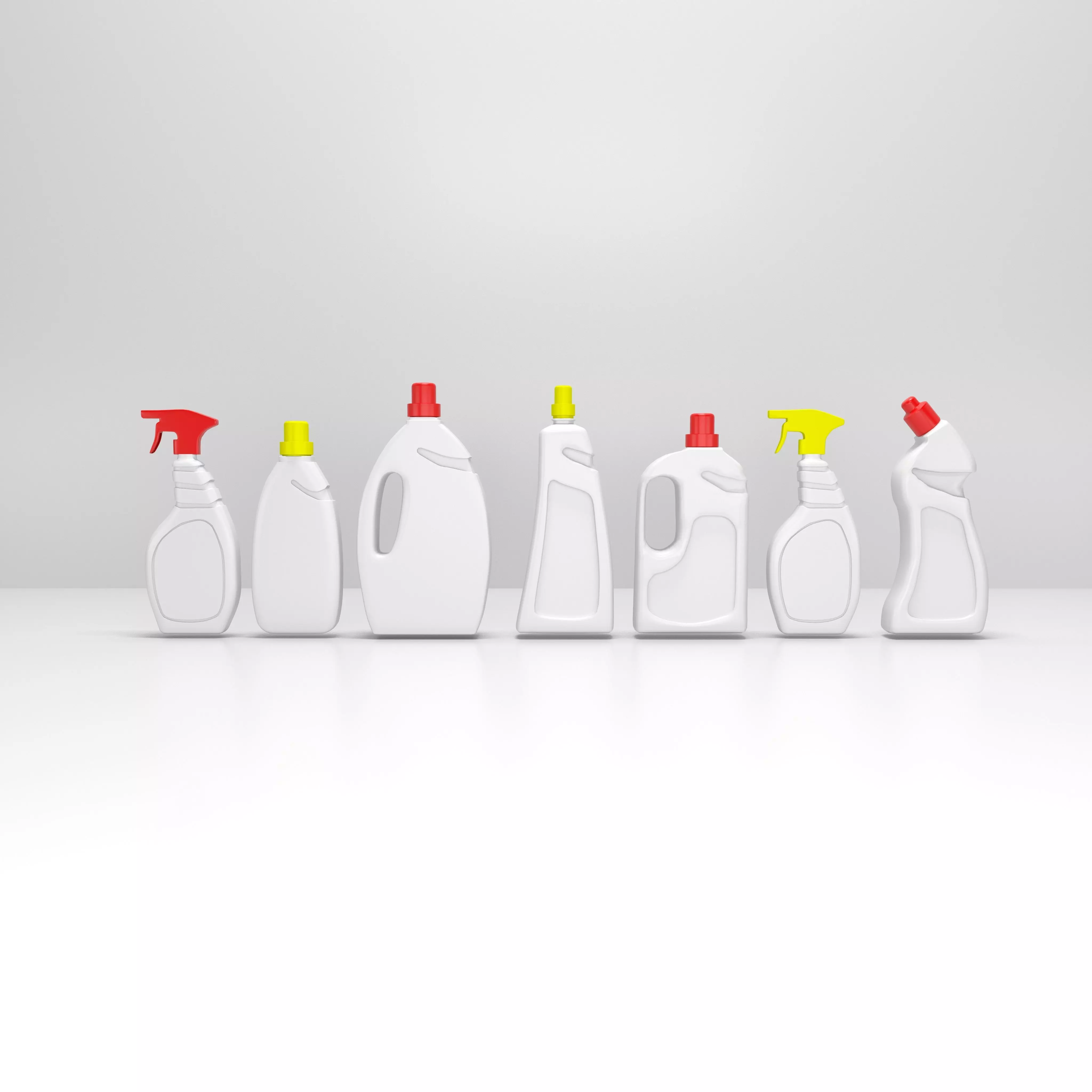 Home Cleaning Product Low-poly 3D model