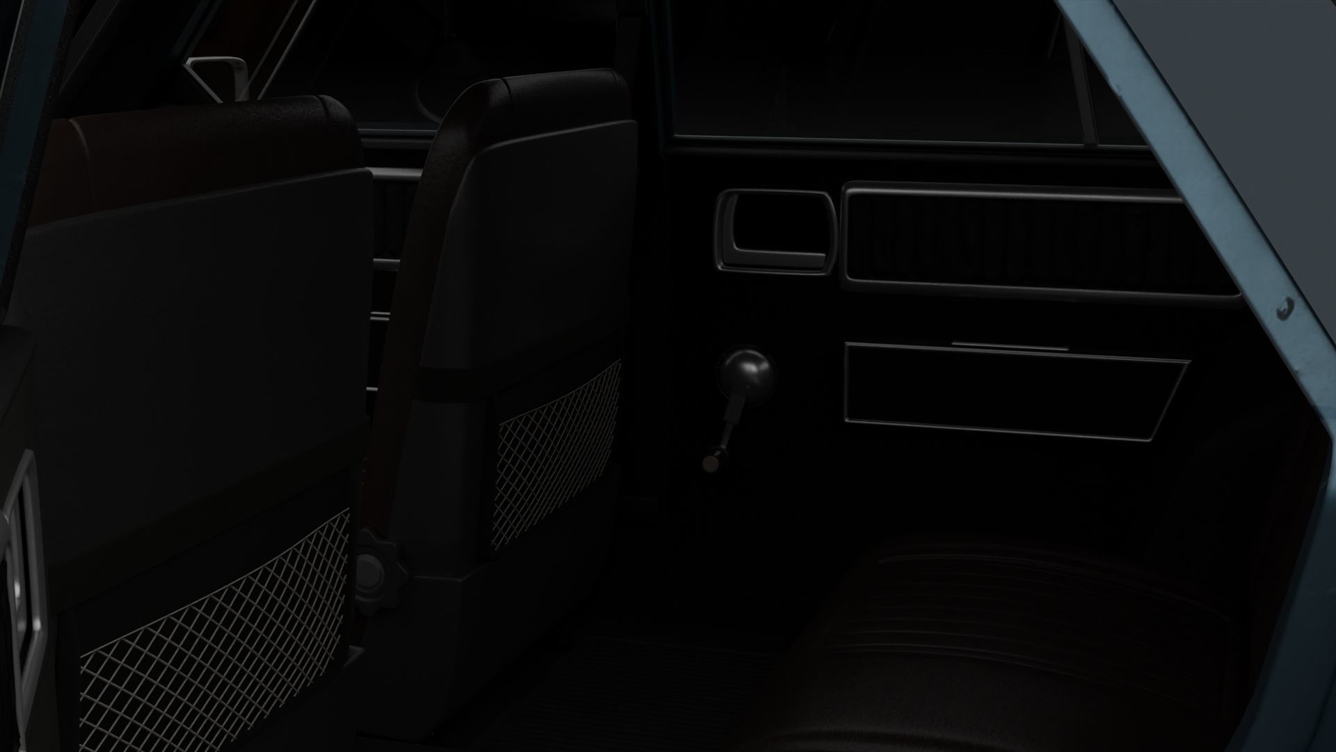 Generic 70s soviet sedan 3D model_9