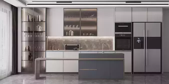 Kitchen -010 3D model