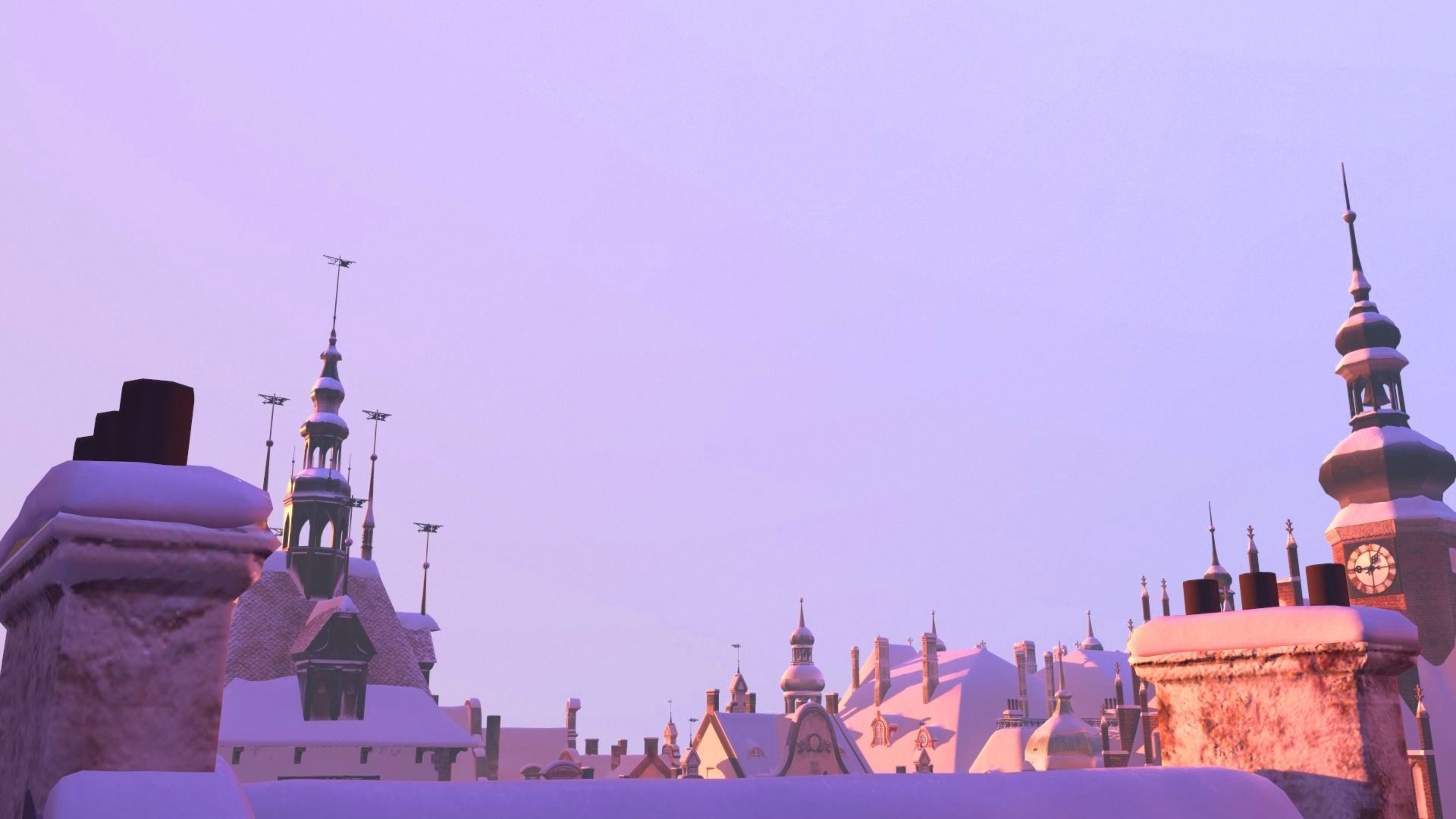 Town Square Christmas 3D model_72