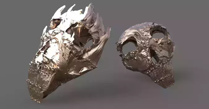 Nordor Dark Moon mask  collection  3D model