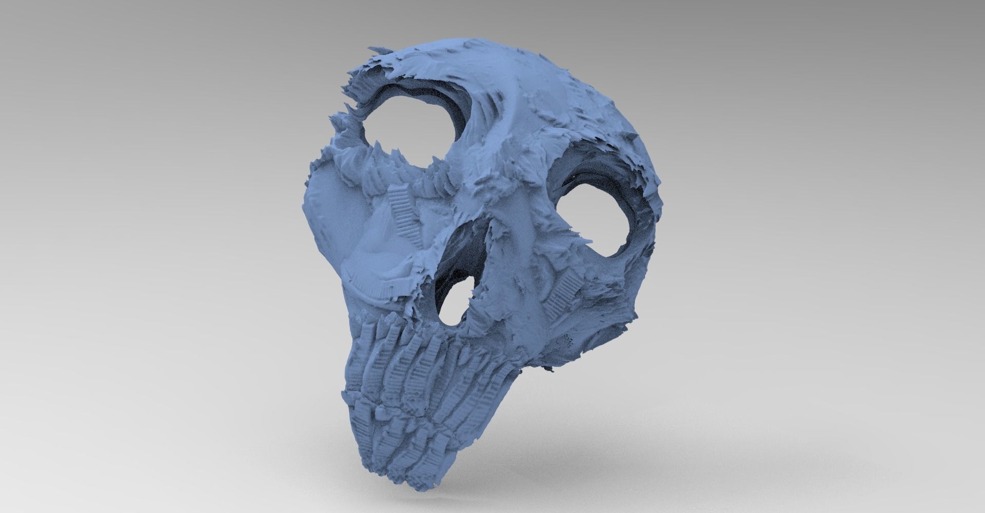 Nordor Dark Moon mask  collection  3D model_4