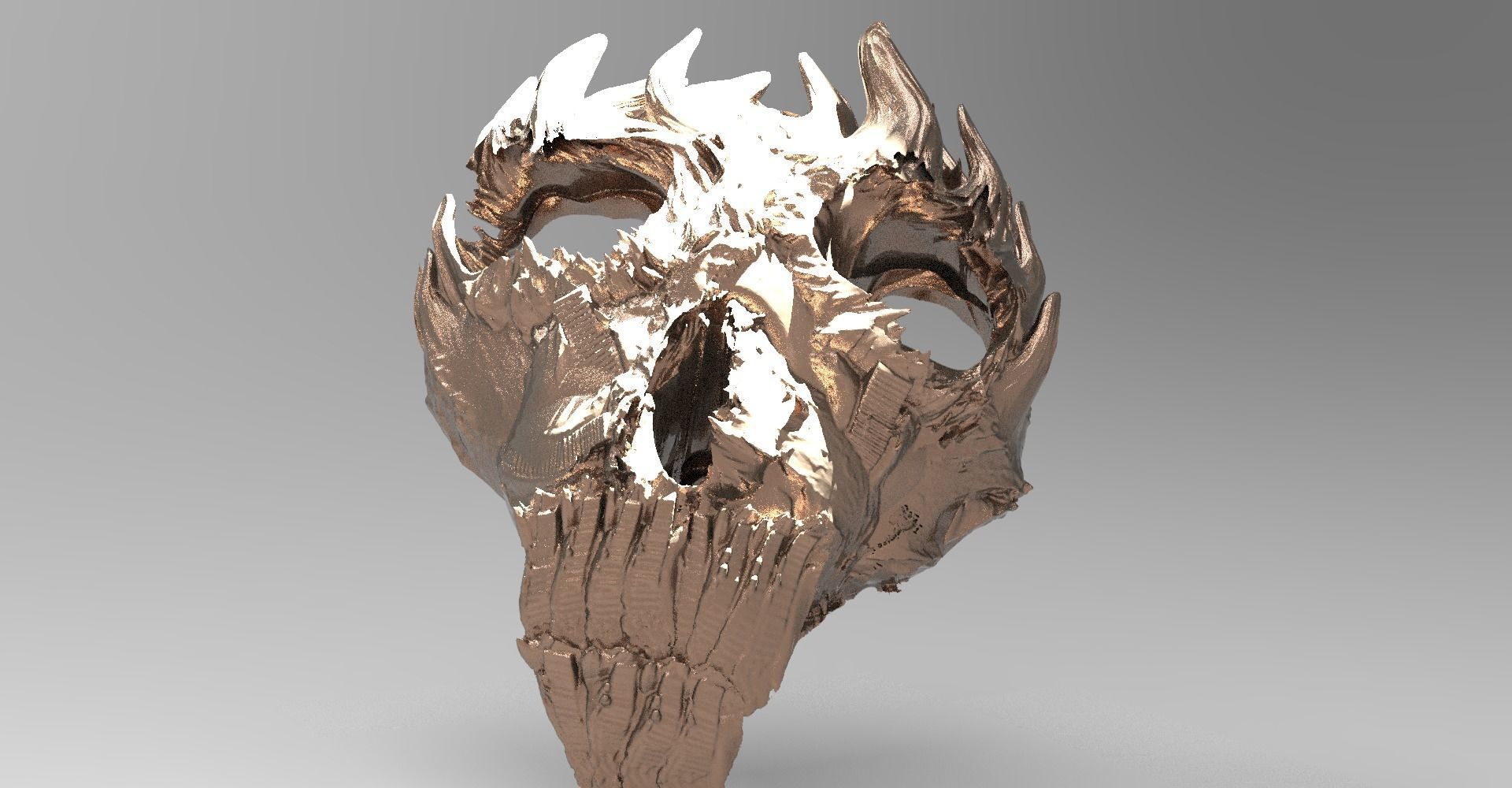 Nordor Dark Moon mask  collection  3D model_1