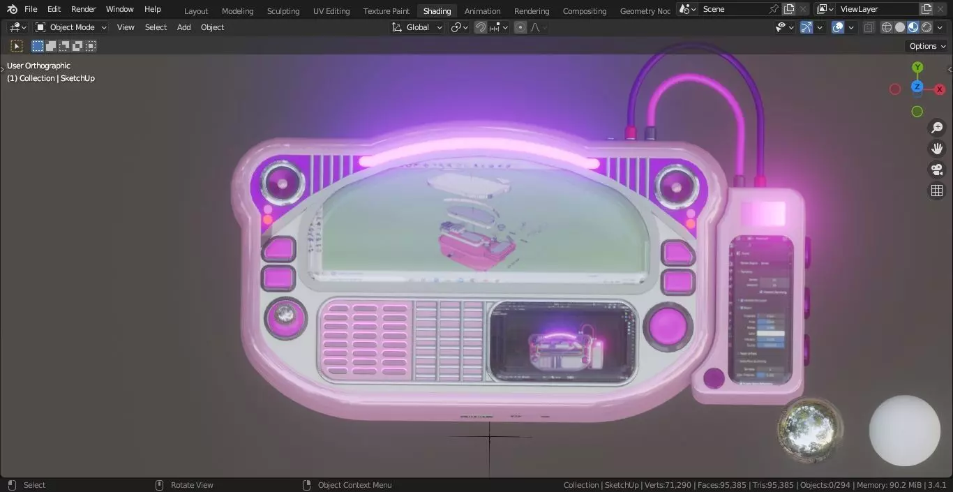 Retro 3d Model Manager Free 3D model
