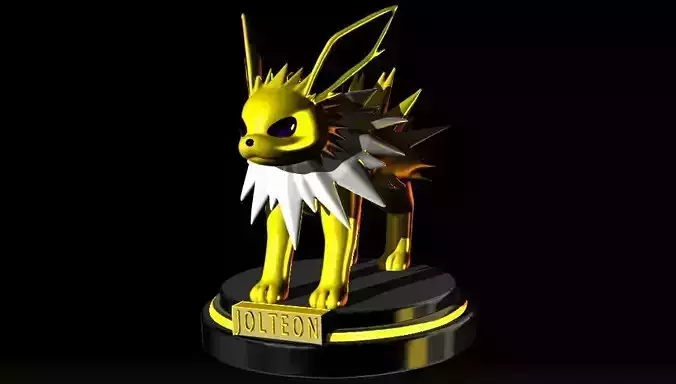 JOLTEON EEVEE POKEMON ELECTRIC POKEDEX