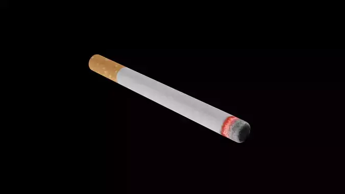 Cigarette  Low-poly 3D model