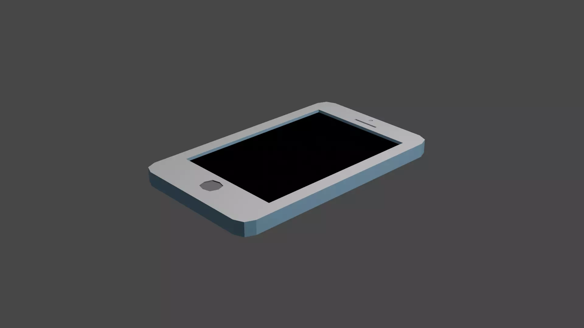 Mobile Free low-poly 3D model