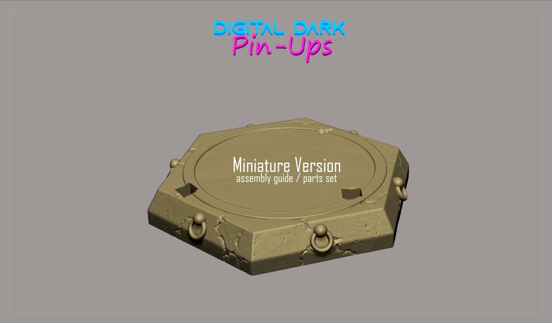 Ahsoka and Leia slave costume with NSFW version and Miniatures 3D print model_23