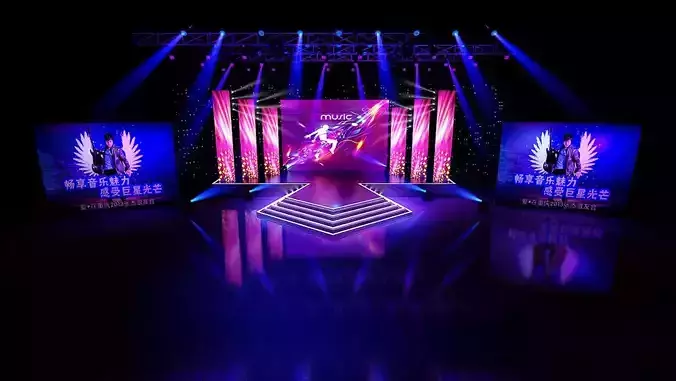 Carnival stage 23 3D model