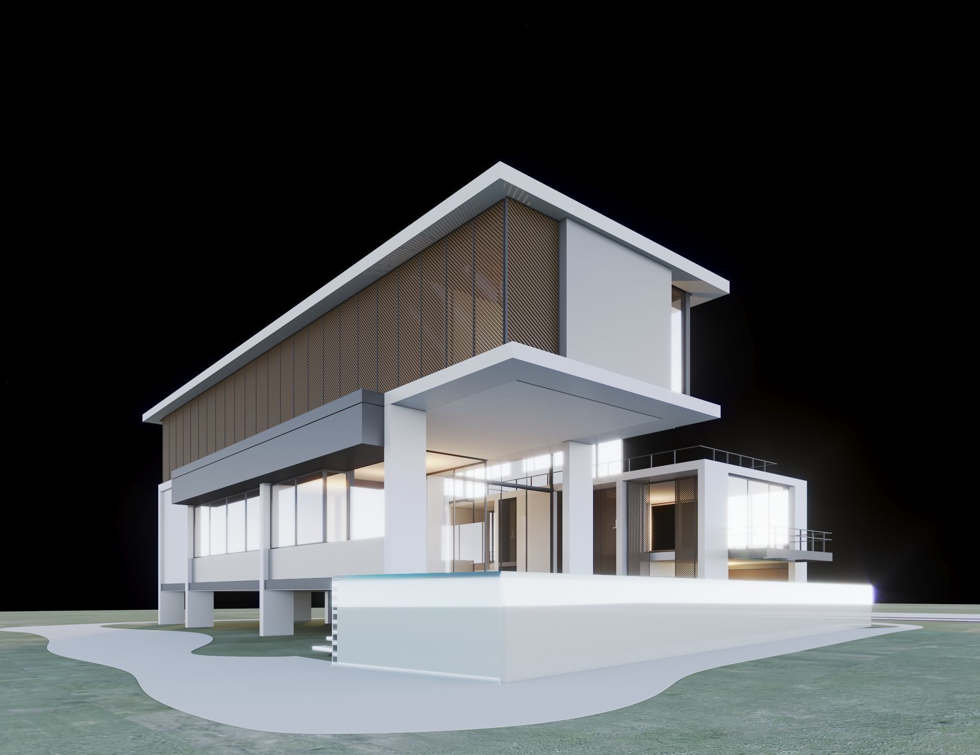 Modern House 3D model_17