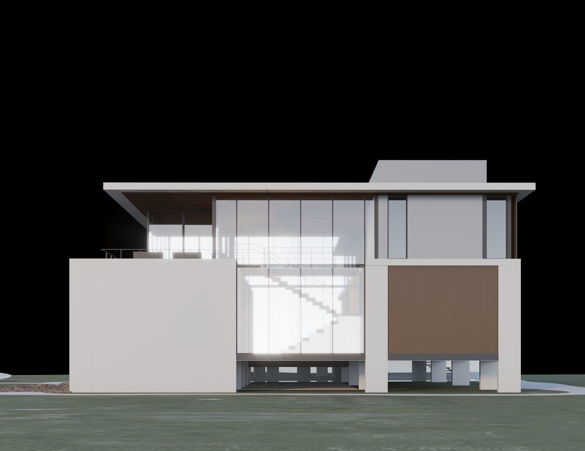 Modern House 3D model_10