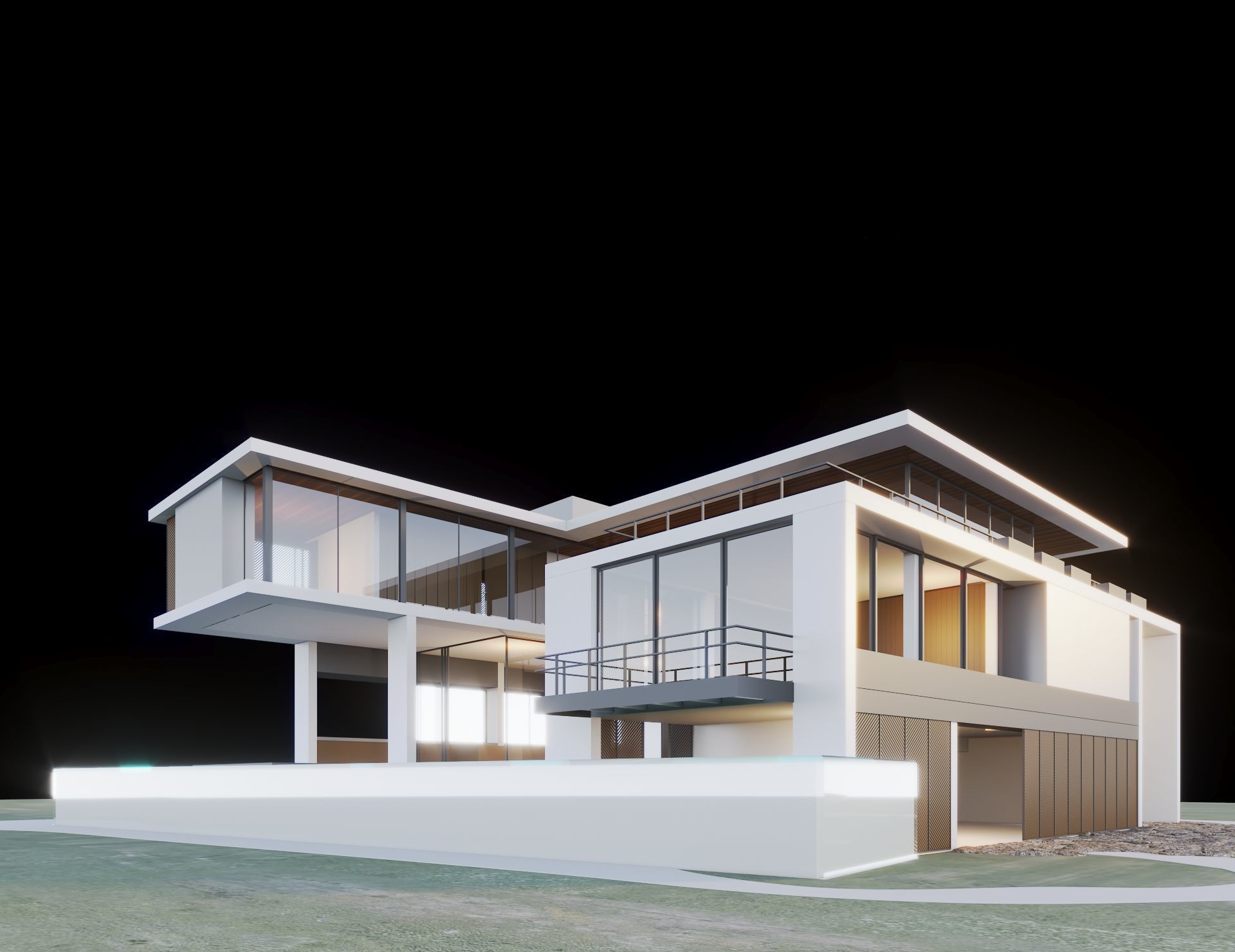 Modern House 3D model_14