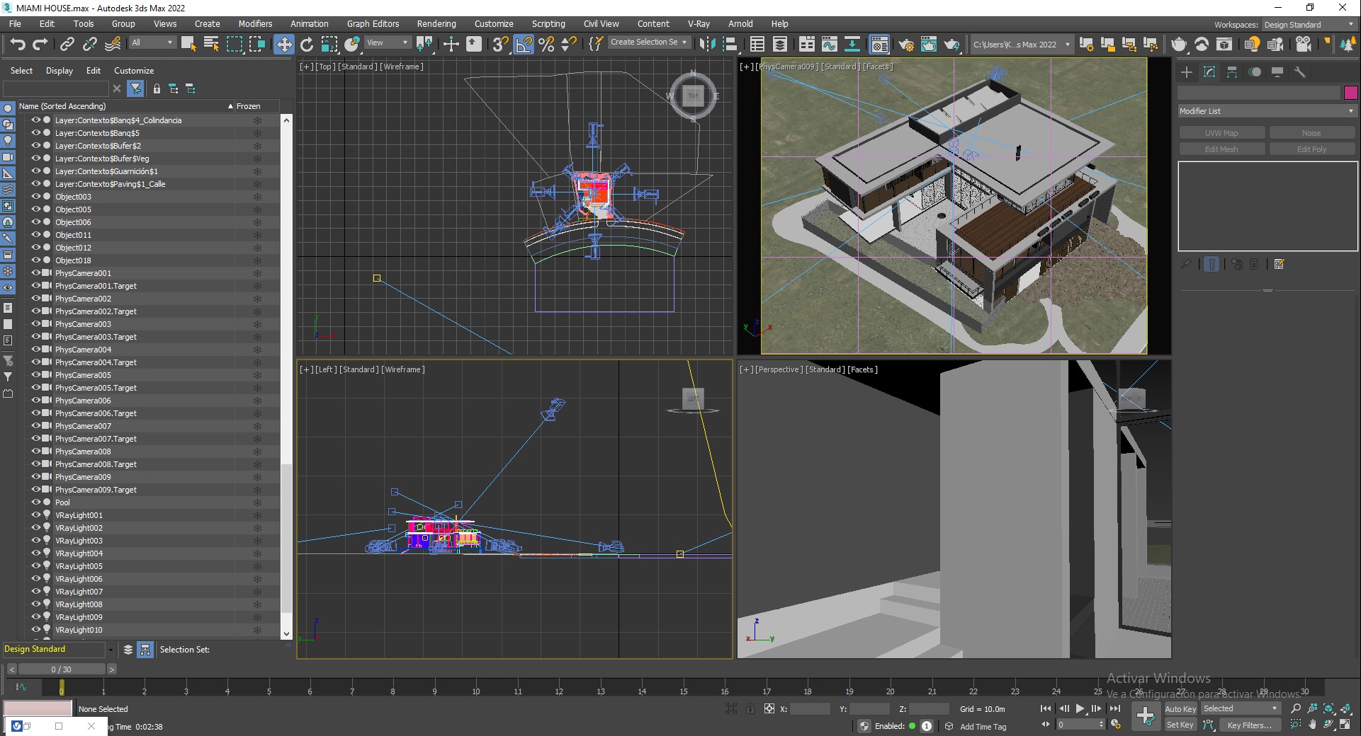 Modern House 3D model_4