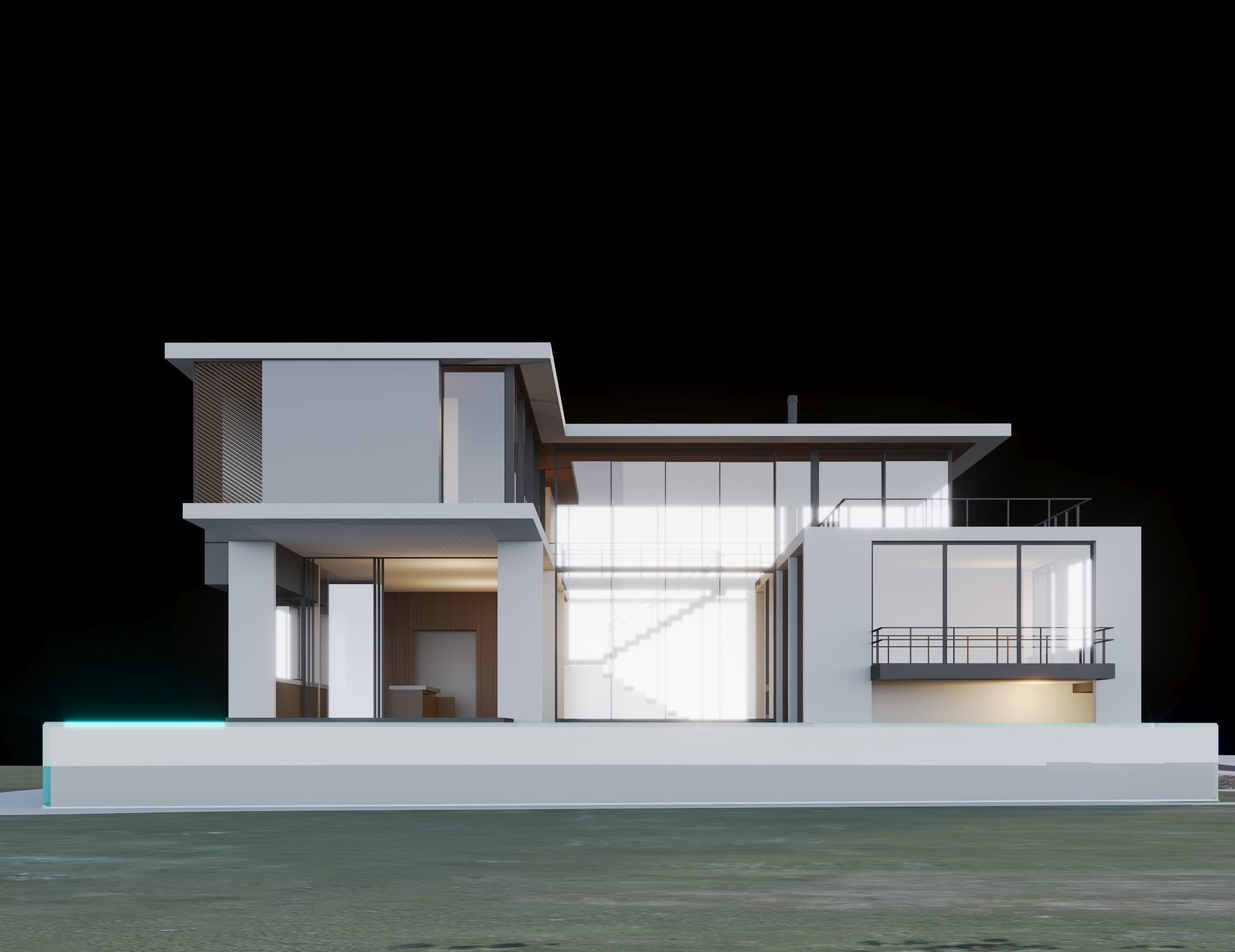 Modern House 3D model_12