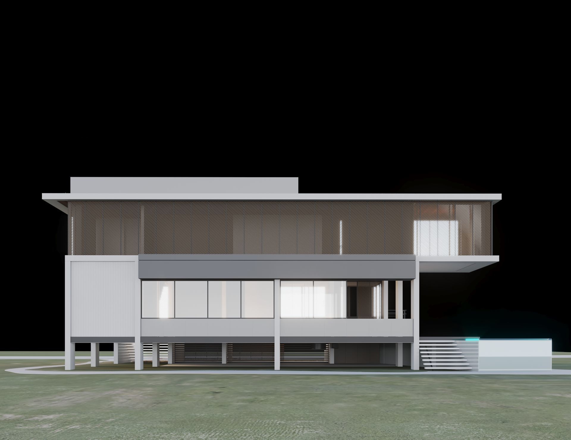 Modern House 3D model_11